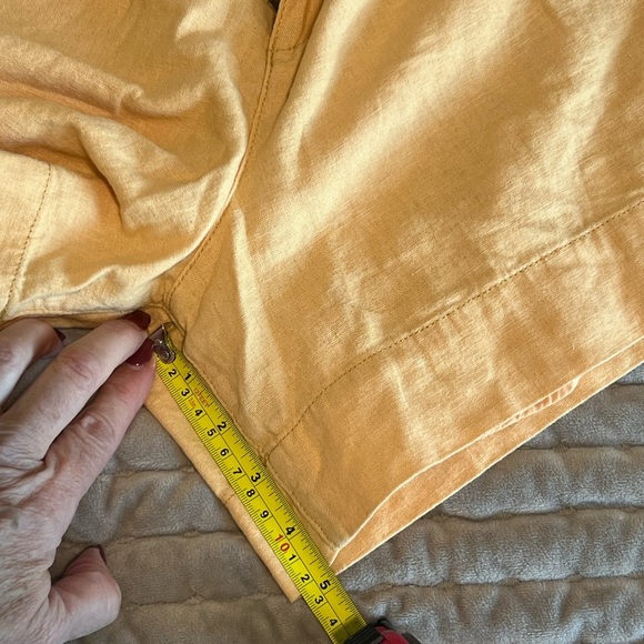 Abercrombie & Fitch Linen Cotton 2 piece set Size Small shorts and tube top - Picture 8 of 11